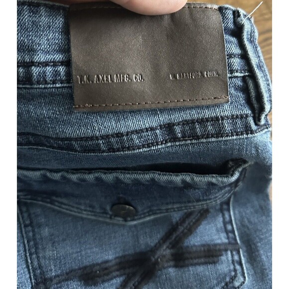 Y2K TK Axel Dark Wash Embroidered Jeans - Picture 6 of 7